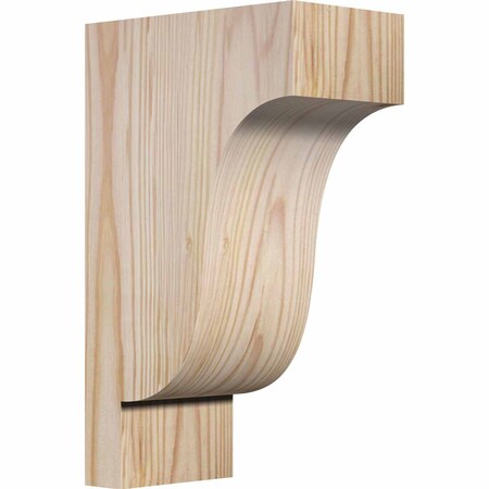 Ekena Millwork Newport Smooth Corbel, Douglas Fir, 3 1/2"W x 6"D x 10"H COR04X06X10NEW00SDF